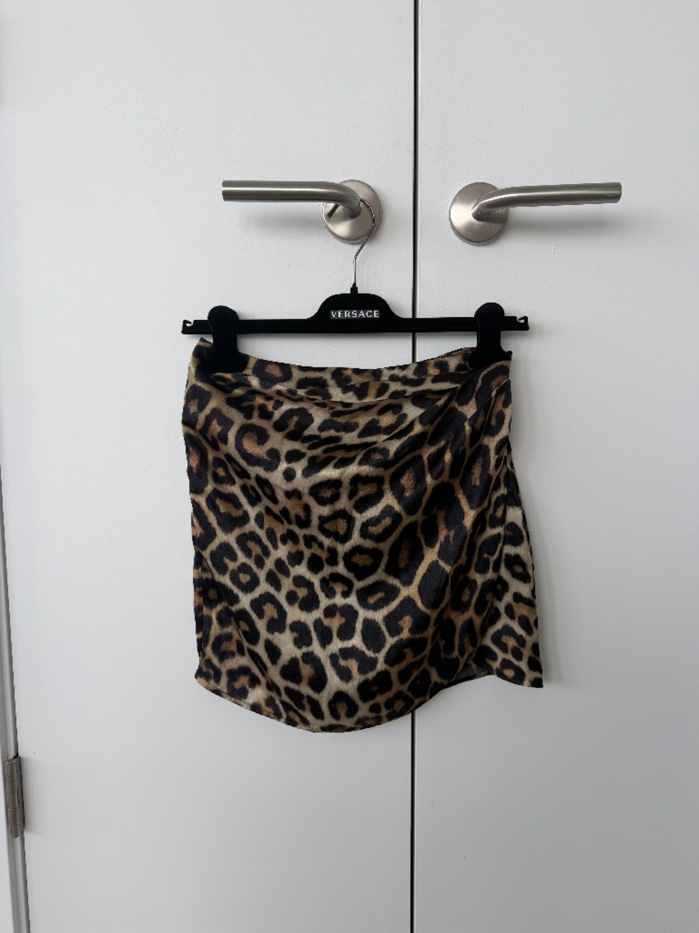 Gauge81 Leopard Print Silk Skirt